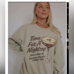 CHARLIE SOUTHERN MARTINI CREWNECK